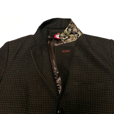 【USED】90's ELEMENT SKATEBOARDS 3B HOUND'S TOOTH JACKET