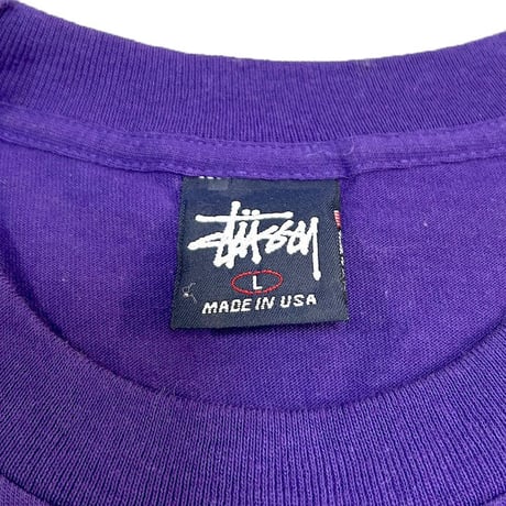 【DEAD STOCK】90'S-00'S STUSSY MOTOCROSS BIKE T-SHIRT