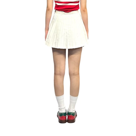 【USED】70's FRED PERRY PLEATED TENNIS MINI SKIRT