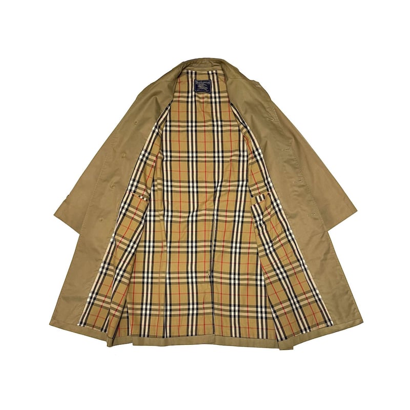 USED】80's-90's Burberrys One Panel Sleeve Balm
