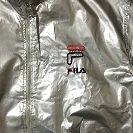 【USED】90'S FILA SIVER BLOUSON