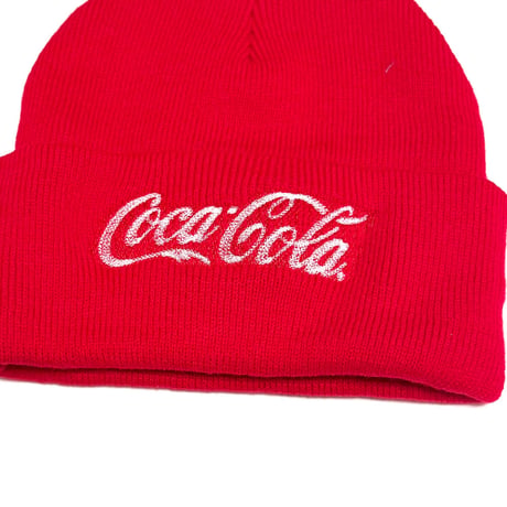 【USED】2010's Coca-Cola KNIT BEANIE