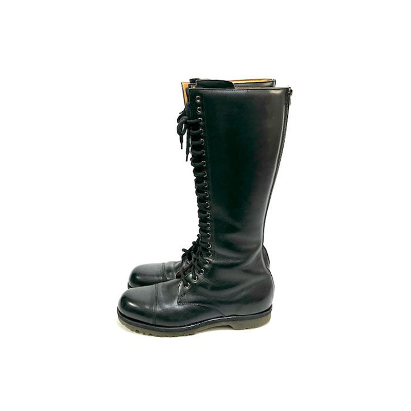 USED】90'S-00'S HELMUT LANG 20 HOLE LONG BOOTS