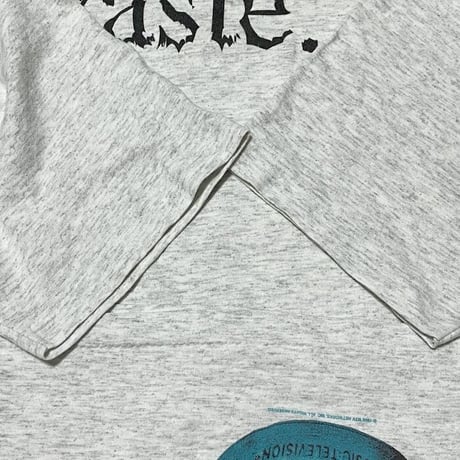 【USED】90'S MTV "waste, not." T-SHIRT