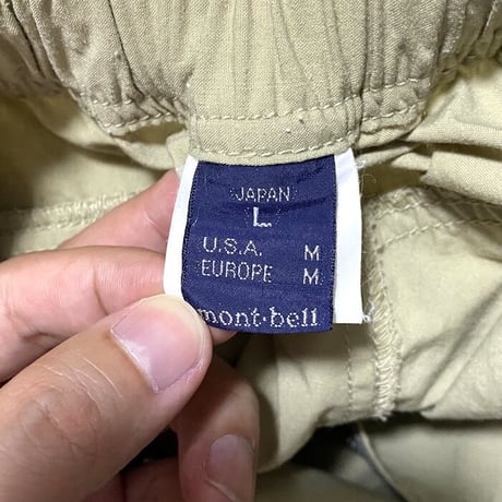 【USED】00'S MONT-BELL CLIMBING PANTS