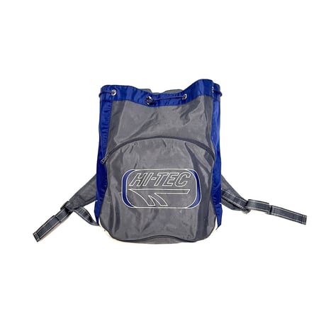 【USED】90's HI-TEC Nylon Drawstring Daypack