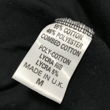 【USED】90'S FERRARI HI-NECK L/S T-SHIRT MADE IN U.K