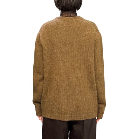 【USED】50's Hooper made in italy by selma MOHAIR CARDIGAN