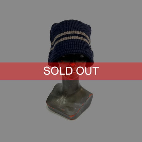 【USED】90'S-00'S UNKNOWN KNIT CRUSHER HAT