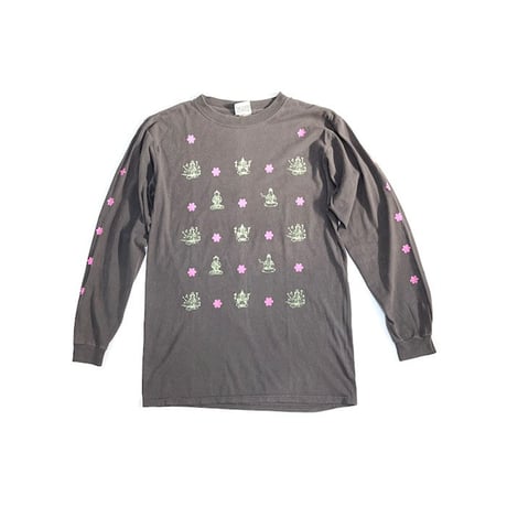 【USED】90'S MOJOWARE HINDU GODS L/S T-SHIRT