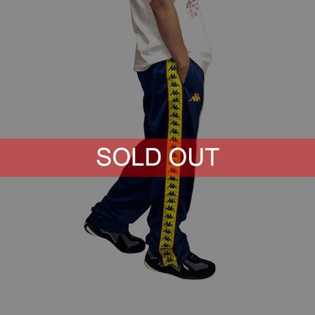 【USED】90's-00's Kappa SIDE OMINI LINE TRACK PANTS