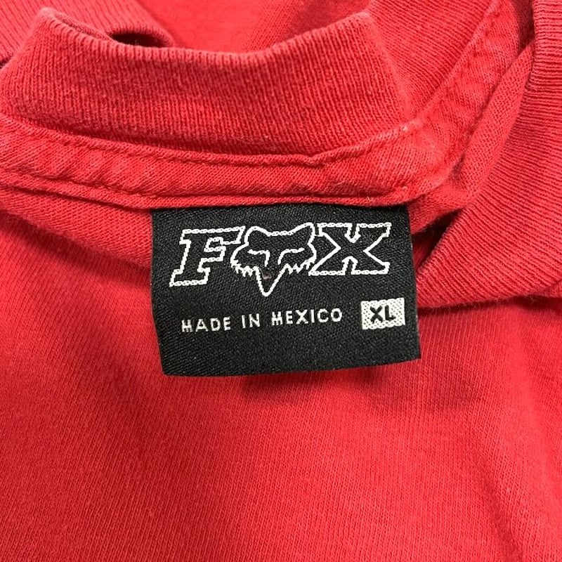USED】90'S-00'S FOX RACING INC. L/S T-SHIRT | K USED】90'S-00'S FOX RACING INC. L/S T-SHIRT | K