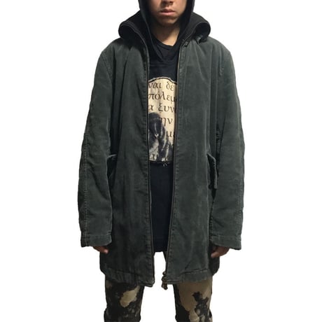 【USED】90'S  CK CALVIN KLEIN JEANS CORDUROY  BOBMER COAT