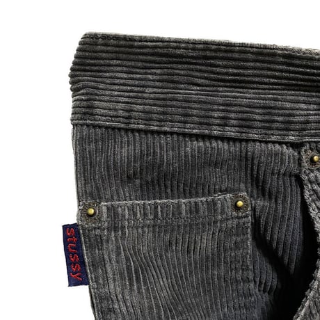 【USED】90'S  STUSSY CORDUROY SHORTS