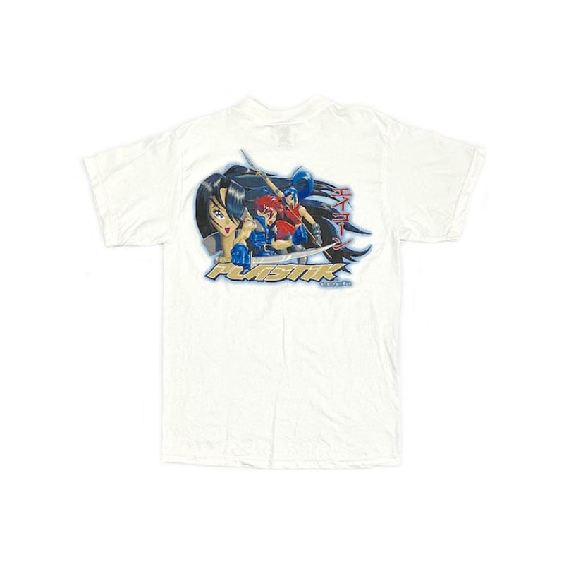 USED】90'S-00'S PLASTIK TECH T-SHIRT | KONBINI