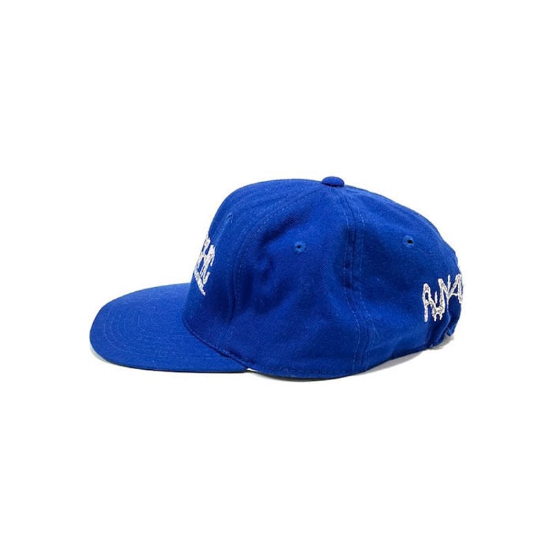 USED】90'S ANARCHIC ADJUSTMENT 6-PANEL CAP BLUE USED】90'S ANARCHIC ADJUSTMENT 6-PANEL CAP BLUE