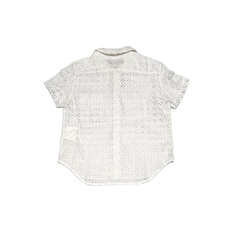 【USED】90's-00's tricot COMME DES GARÇONS CUTWORK EMBROIDERY S/S BLOUSE