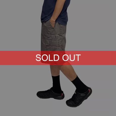【USED】90's-00's Harley-Davidson Cargo Shorts Gray