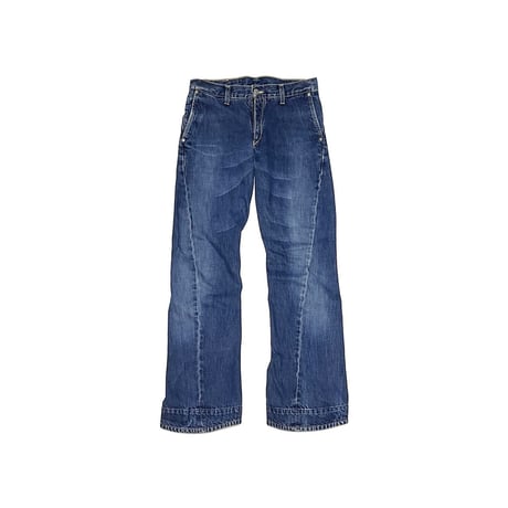 【USED】00s Levi's ENGINEERED JEANS DRAPING DENIM PANTS