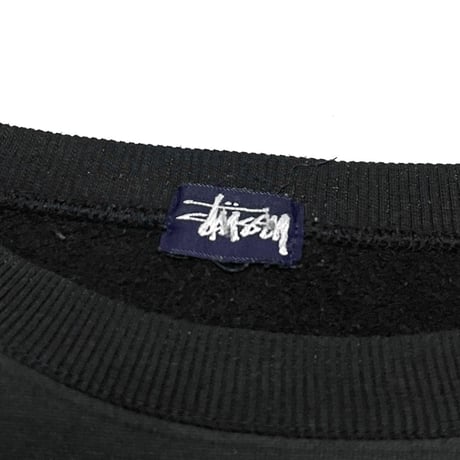 【USED】90's STUSSY CHANEL LOGO LINE SWEATSHIRT