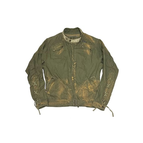 【USED】00's DOLCE & GABBANA DIRTY BIKER JACKET