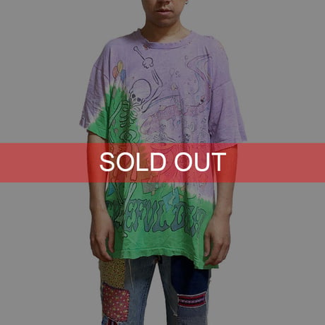 【USED】GRATEFUL DEAD 1991-1992 "NEW YEAR'S EVE OAKLAND CONCERT TOUR" T-SHIRT
