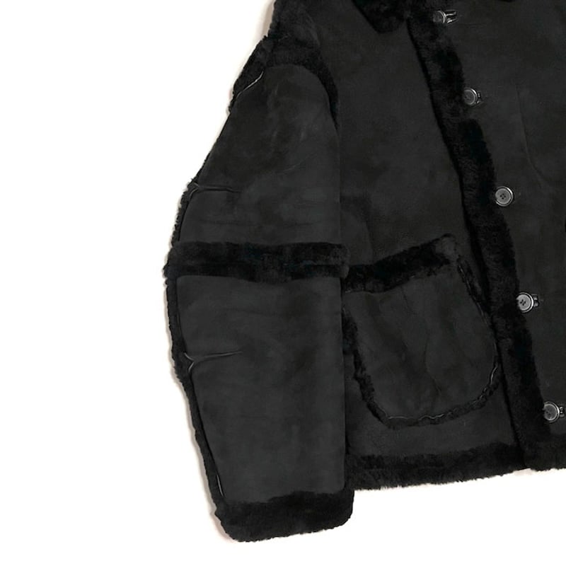 USED】90'S GRIFFIN Laundry MOUTON BOMBER JACKET USED】90'S GRIFFIN Laundry MOUTON BOMBER JACKET