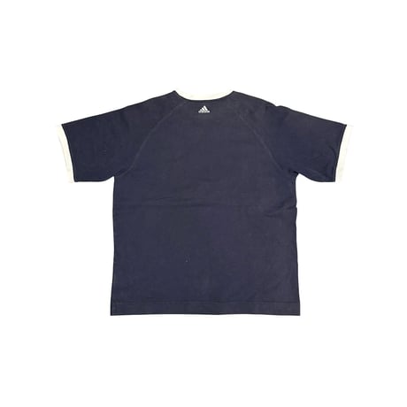【USED】00's adidas Real Madrid Raglan Cotton Ringer T-Shirt