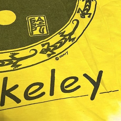 【USED】90'S-00'S Berkeley YING YOUNG TURTLE TYEDIE T-SHIRT
