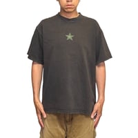 【USED】00's NIKE vintage One Star Athletics T-shirt Black Fade