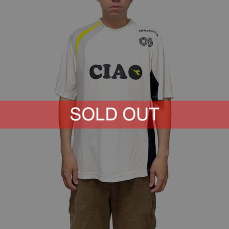 【USED】00'S DIADORA CIAO PRACTICE SHIRT