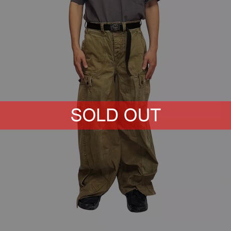 【USED】00's Y2K REBUILD BUGGY PANTS