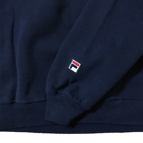 【USED】90'S FILA LOGO SWEATSHIRT