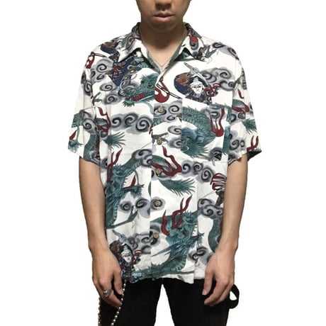 【USED】70'S JAPAN STYLE ALOHA SHIRT