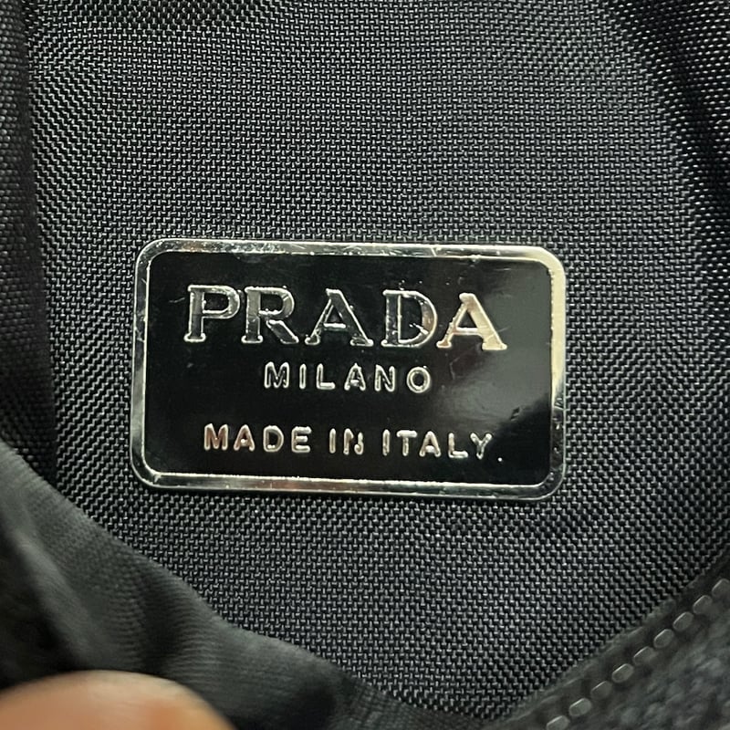 USED】90's-00's PRADA LINEA ROSSA NEOPRENE × NY