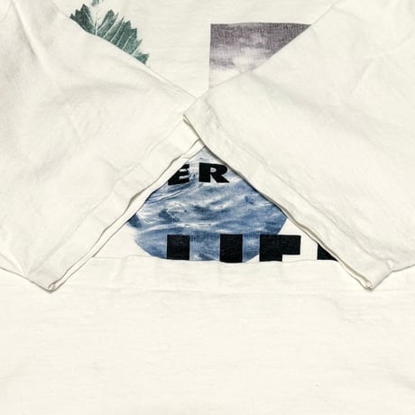 【USED】90's WATER LIFE DIRTY T-SHIART