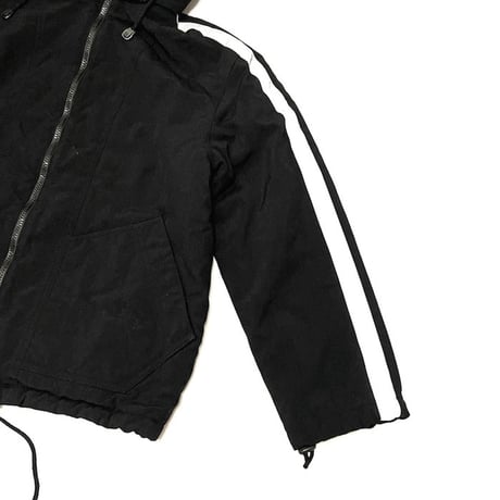 【USED】90's ARMANI JEANS DETACHABLE HOOD JACKET