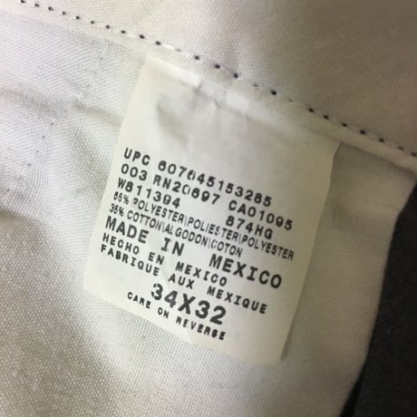 【USED】DICKIES WORK TROUSERS GREY