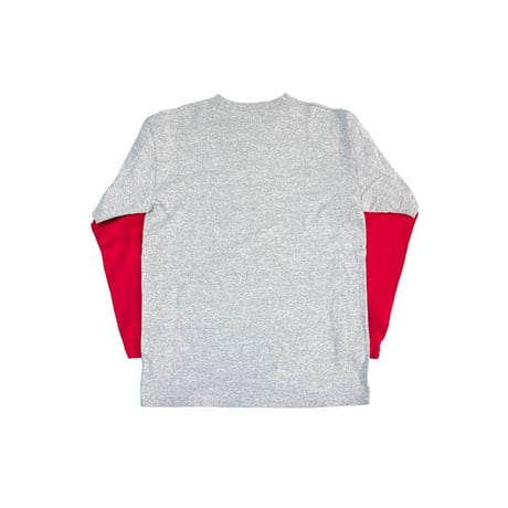 【USED】90'S STUSSY LAYERED L/S T-SHIRT