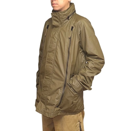 【USED】00's Marithe + Francois Girbaud PU COATED TRANSFORM JACKET SIZE:M