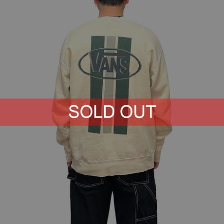 【USED】90'S OLD VANS SWEATSHIRT