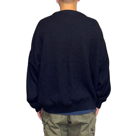 【USED】90's UMBRO Norway National Team NF Crest Soccer Cable Knit Sweater