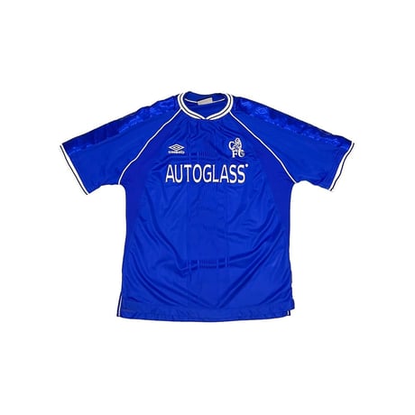 【USED】UMBRO 1999-2001 Chelsea FC HOME SOCCER JERSEY