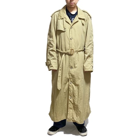 【USED】80’S BANANA REPUBLIC OVERSIZED NYLON COAT WITH HAT