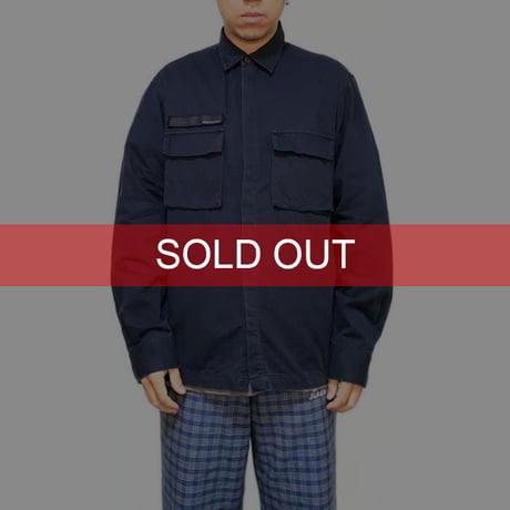 【USED】90'S-00'S STUSSY MINIMAL WORK SHIRT