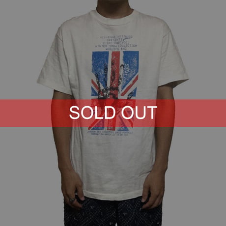 【USED】90'S WORLD CLASSICS "CLINT EASTWOOD" PROMOTION T-SHIRT