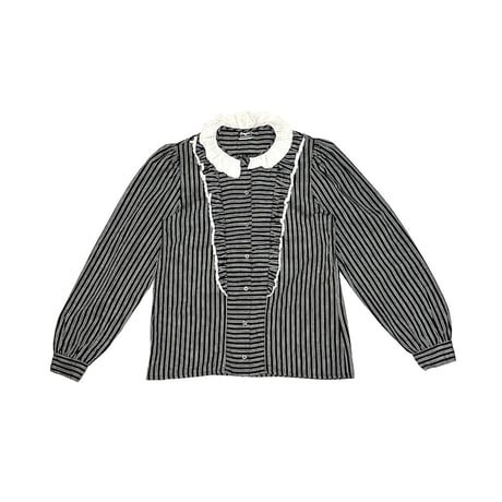 【USED】80's Maco young fashion VICTORIAN BLOUSE