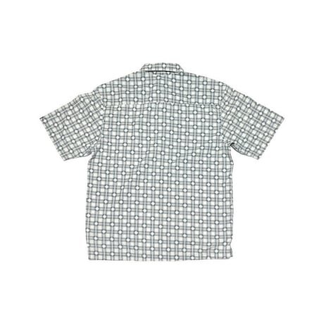 【USED】00'S QUIKSILVER TECHNO S/S SHIRT