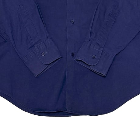【USED】90's agnès b. homme ROYAL NAVY SHIRT