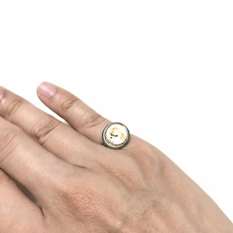 【USED】CAT CABOCHON RING BURMESE